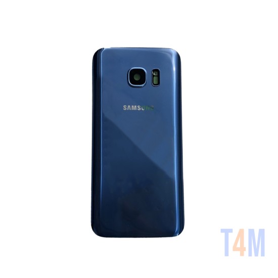 TAPA TRASERA CON LENTE SAMSUNG GALAXY S6 EDGE/G925 AZUL